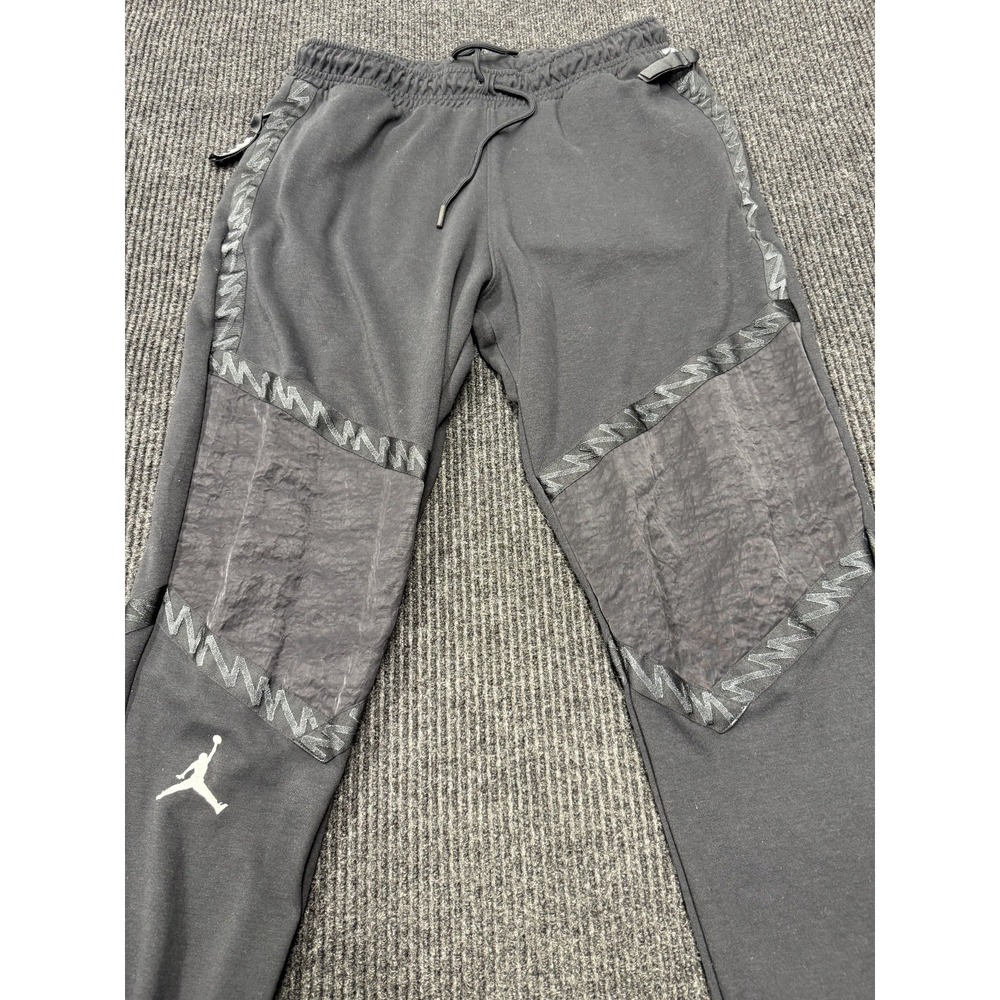 Jordan Zion Dri-FIT Fleece Pants Men's Black DH0584-011 Sweatpants Joggers